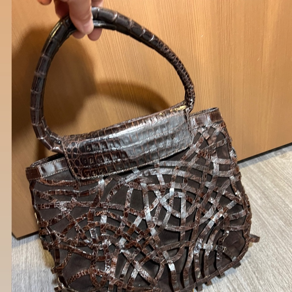 Nancy Gonzalez Crocodile tote bag - Picture 1 of 5